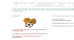 Desktop Screenshot of mmyouthsports.com